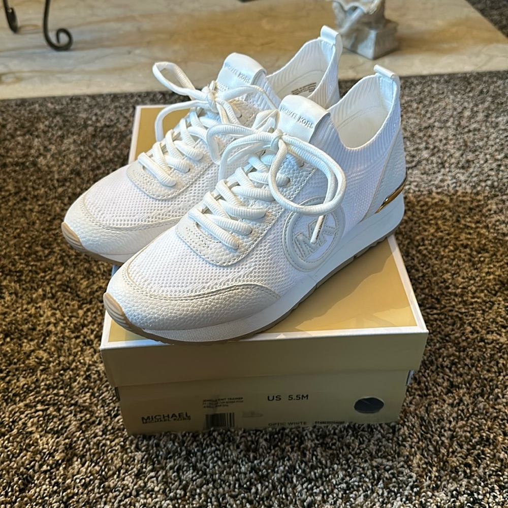 Michael Kors Jenkins knit trainers